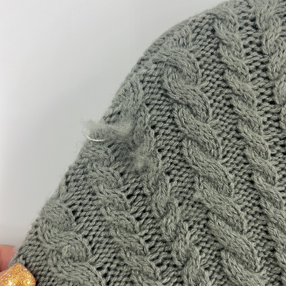 Elliatt Pleasure Cable Knit Turtleneck Sweater Dress - Picture 10 of 10